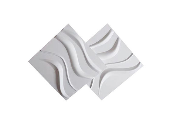 두께 1 밀리미터 장식적 3d 벽판지 PVC 플렉스일블 정사각형 모양