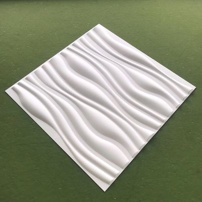 50x50cm 장식적 3D 벽판지 집에 내부 근대적 디자인 100% PVC