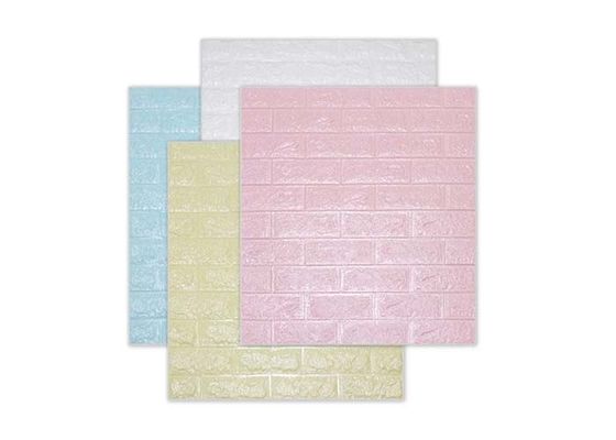 77x70cm 벽돌 PE 거품 바탕화면 3D 셀프 접착제 PE 폼 월 스티커