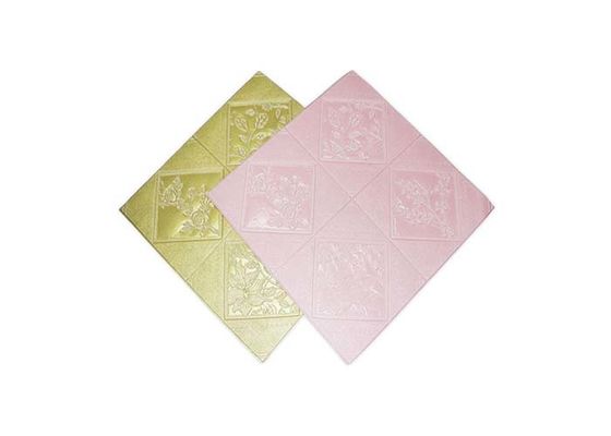 방 장식을 하기 위한 본인 점착성 3D 다공질 벽돌 장식적 폼 월 스티커롤