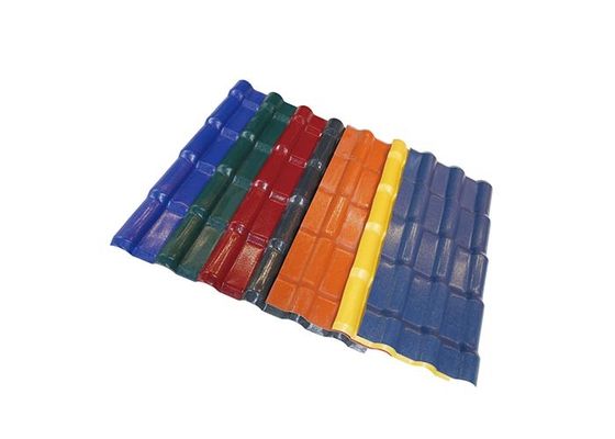 건재 PVC 지붕 타일 방수 일본 지붕은 매트 글로스리를 타일로 덮습니다