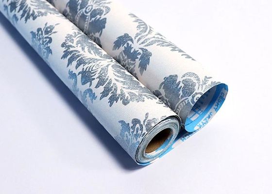 자연적인 목재 3D 바탕화면 스티커롤 PVC 셀프 접착제 욕실 제거할 수 있는 바탕화면