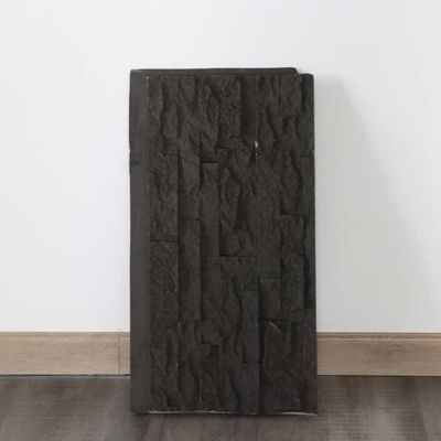 집의 장식 PU 문화적 석재 판넬 짙은 회색 시뮬레이션 폴리우레탄 120 * 60 센티미터