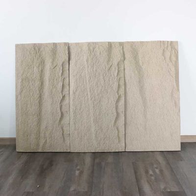 돌 짜임새 클래딩 벽면 1.2m 경량 거품 Pu 문화 가짜