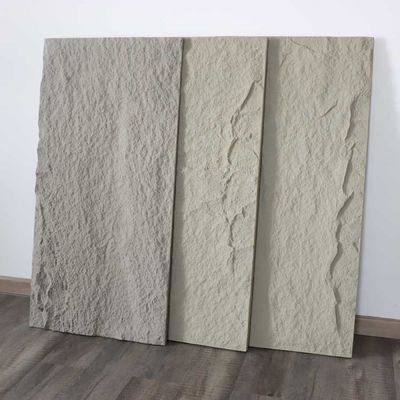 경량 PU 돌 패널 벽 인공 폴리우레탄 PU 가짜 돌