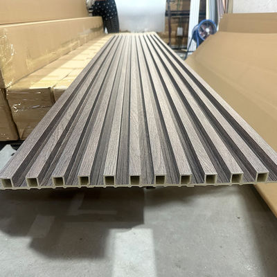 WPC 나무 곡물 laminated 실내 Wpc 벽 패널