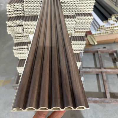 WPC 나무 곡물 laminated 실내 Wpc 벽 패널