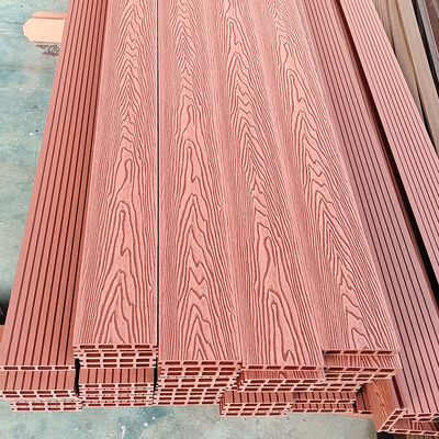 외부 WPC 벽판 방수 복합 목재 외관 벽 천장 및 정면 프로젝트