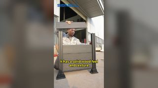 야외 WPC 울타리