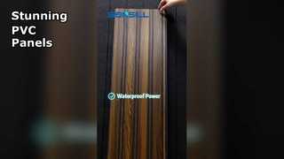 Sonsill PVC 천장 패널 멋진 벽 및 천장